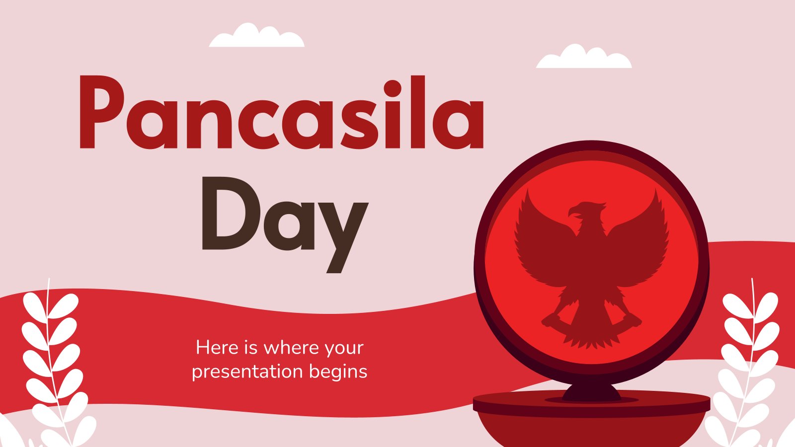 Pancasila Day presentation template 