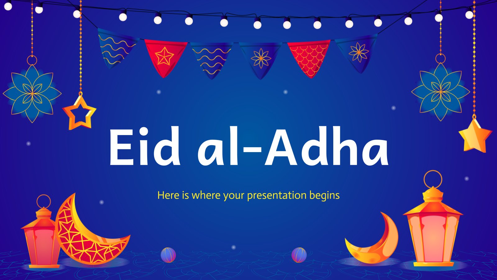 Eid al-Adha presentation template 