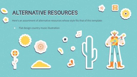 Traditional Folk Music of Argentina presentation template 