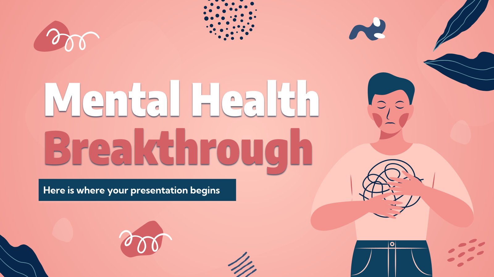 Mental Health Breakthrough presentation template 