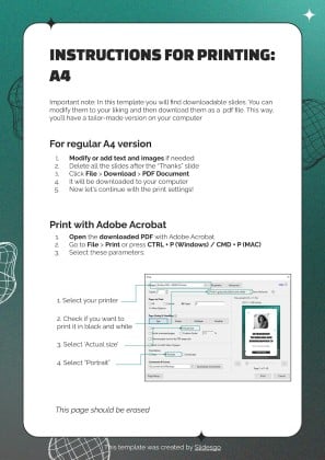 Ultrasound Technician and Sonographer CV presentation template 