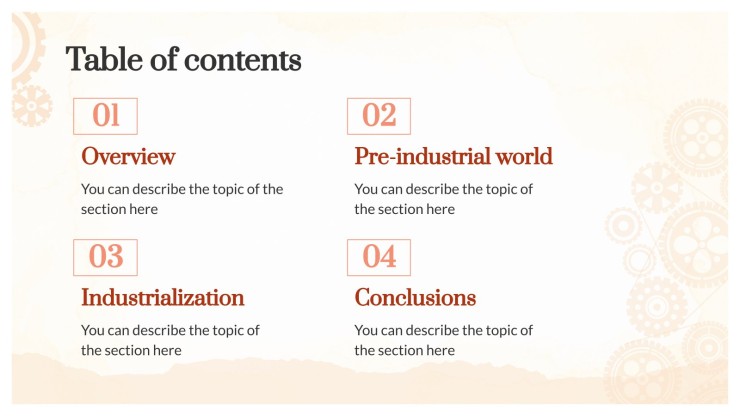 History Major for College: Industrial Revolution presentation template 