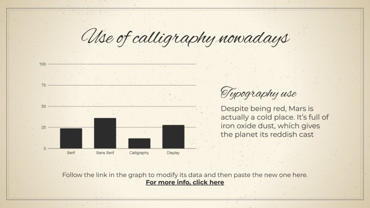 World Calligraphy Day presentation template 