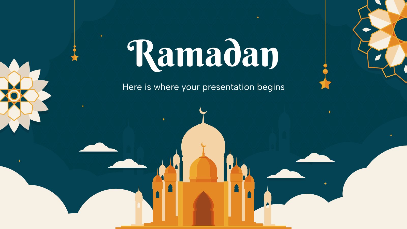 Ramadan presentation template 