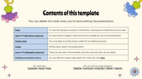 Groovy Slides presentation template 