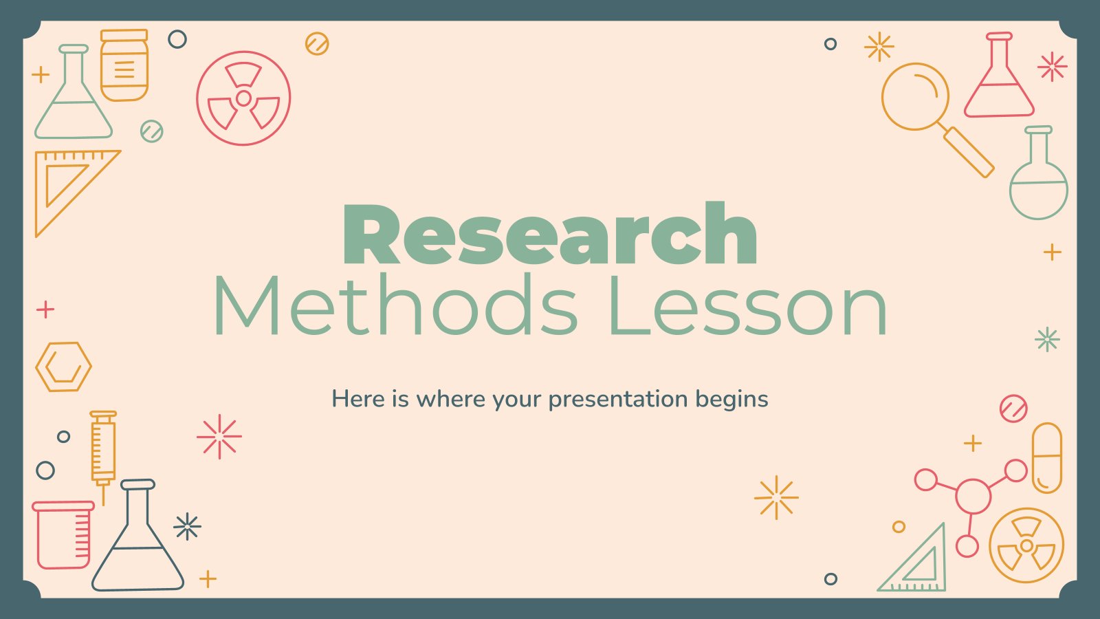 Research Project Presentation Template