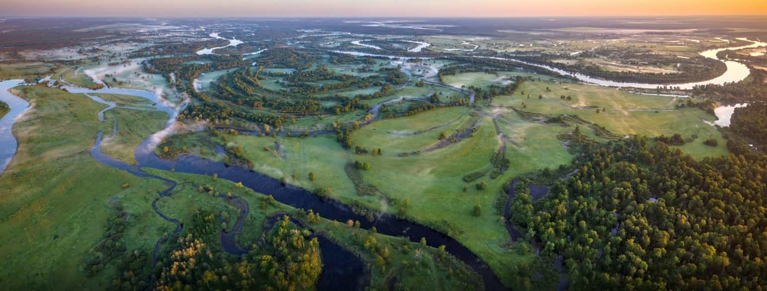 Elven Prypjats i Belarus