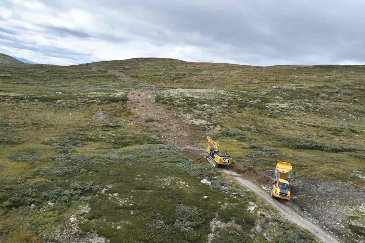 Restaurering på Hjerkinn