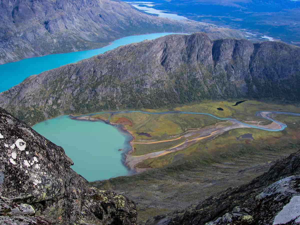 Elvedelta i Jotunheimen