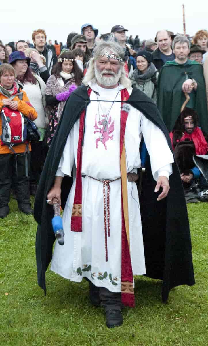 Neopaganister ved Stonehenge