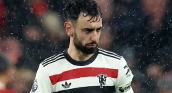 man utd captain bruno fernandes after 2 2 draw against liverpool at anfield