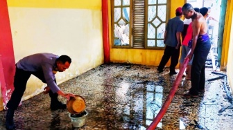 Kronologi Kebakaran Gereja di Lampung Tengah, Berawal dari Lilin