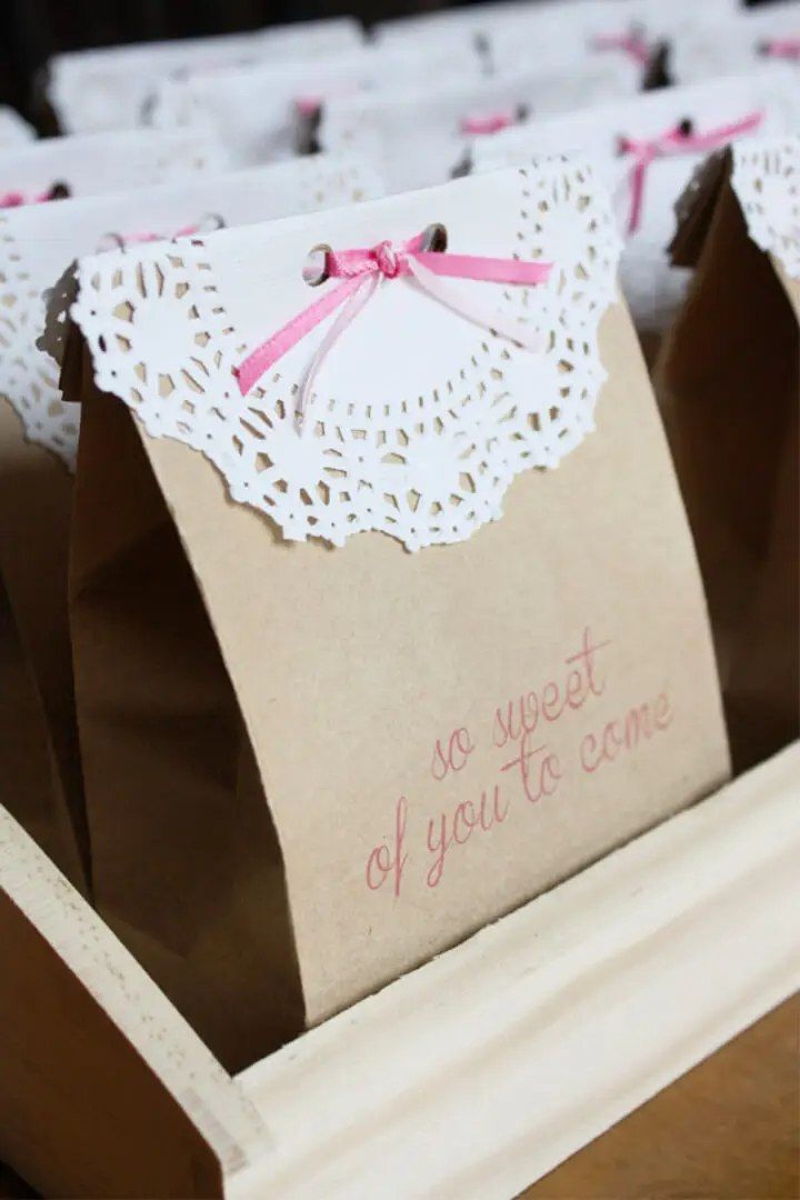 DIY So Sweet Favor Bags