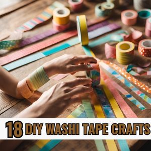 18 DIY Washi Tape Crafts