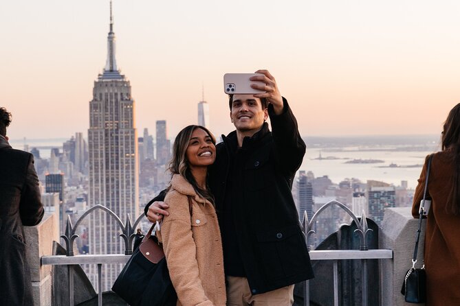 New York's iconic, Top of the Rock Observation Deck