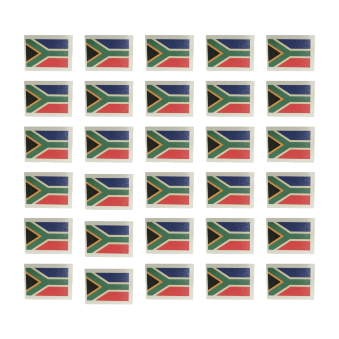 South African Flag Temporary Tattoo - Pack of 30 | Shop Today. Get it ...