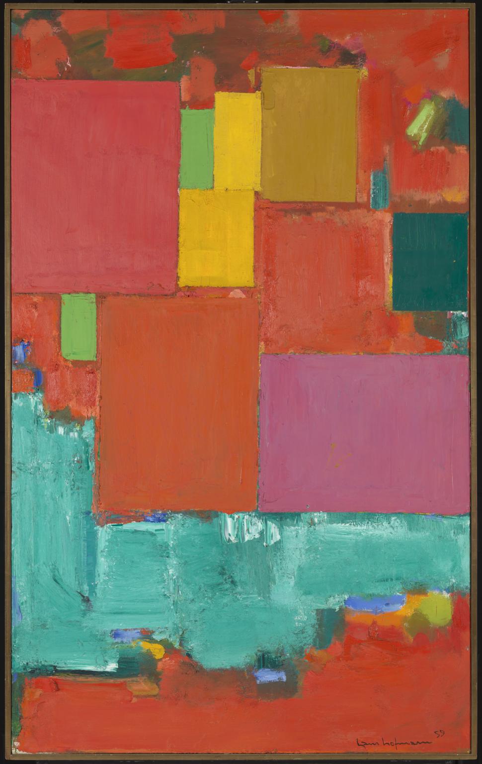 Abstract Expressionism: Hans Hofmann, Pompeii, 1956, Tate Modern, London, UK.