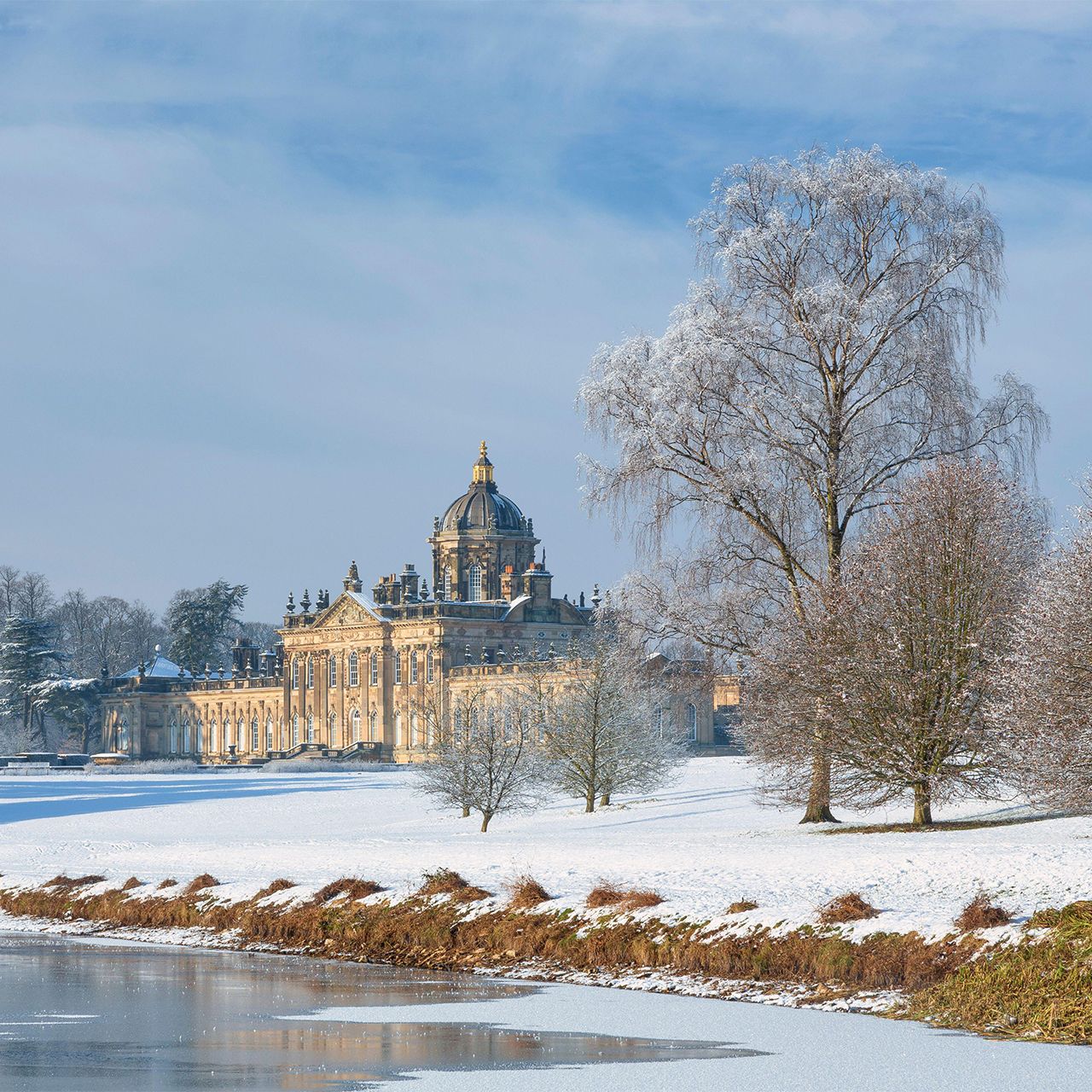 High snow-ciety: a celebration of Britain’s stunning stately homes in winter