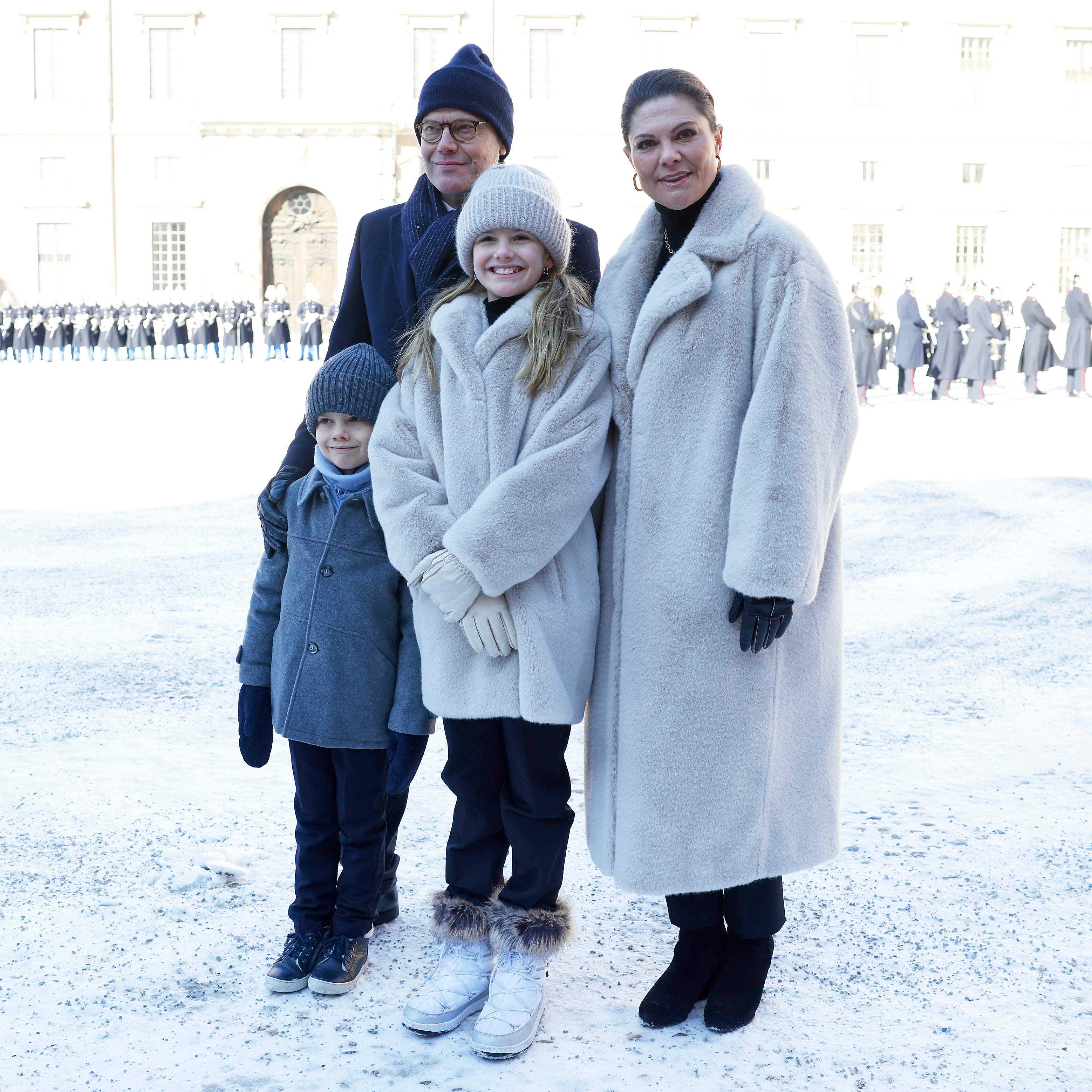 Crown Princess Victoria of Sweden shares a rare family photo as Princess Estelle and Prince Oscar join her for a royal ski holiday