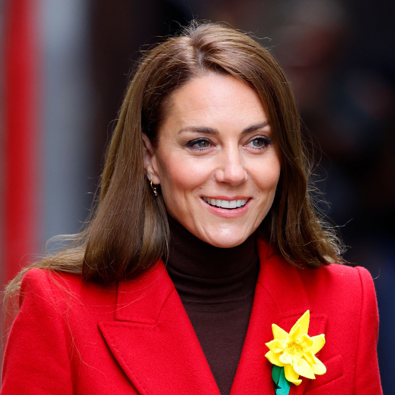 Kate Middleton wears her birthstone on a visit to Wales with Prince William