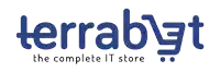 terrabyt the complete it store logo in blue