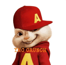 alvin from the alvin and the chipmunks wearing a red cap