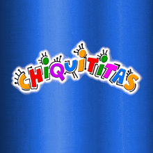 a blue background with the word chiquitas on it