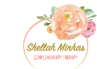 the logo for shellah minhas complementary therapy