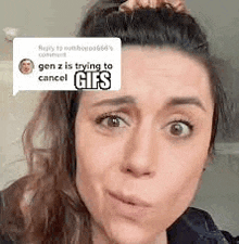 Gen Z Is Trying To Cancel Gifs Cancelled Meme