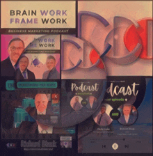 a brain work frame work business marketing podcast is being played