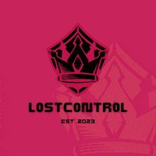 a logo that says lostcontrol on it