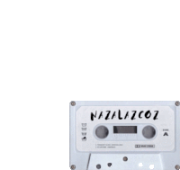 a white cassette tape that says nazalazcoz on the front