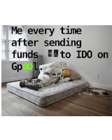 a poster that says me every time after sending funds