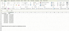 a spreadsheet is open to a page that says " replace these with real numbers from healthintest and eniis "