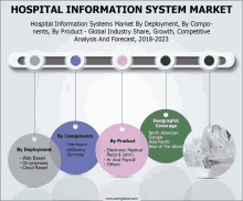 hospital information system market by deployment by compo nents by product global industry share growth competitive analysis and forecast 2018 2023