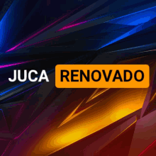 a colorful background with the word renovado on it