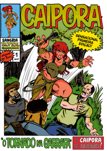 the cover of a comic book called capora