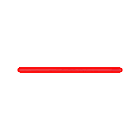 a red line on a white background that looks like a drawing of a pencil .