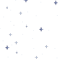 a white background with a pattern of blue stars