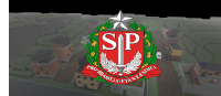 a logo for the state of s.p. with a star on top