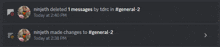 ninjaeth deleted 1 messages by tdrc in # general 2 today at 2:40 pm