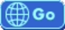 a blue button with a globe and the words `` go '' on it .