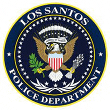 the los santos police department logo is a seal of the united states of america