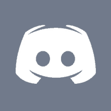 a gray background with a white discord logo on it