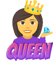 Queen Sweet N Sassy Sticker