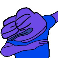 a cartoon of a person covering their face with their arms