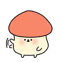 Mushroom Cute Sticker