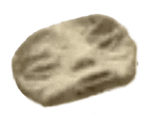 a blurred image of a rock with a white background