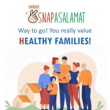 snapasalamat way to go you really value healthy families poster