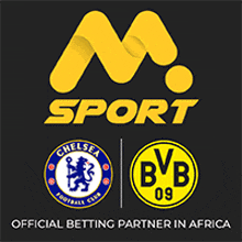 a logo for m sport with chelsea and bvb logos